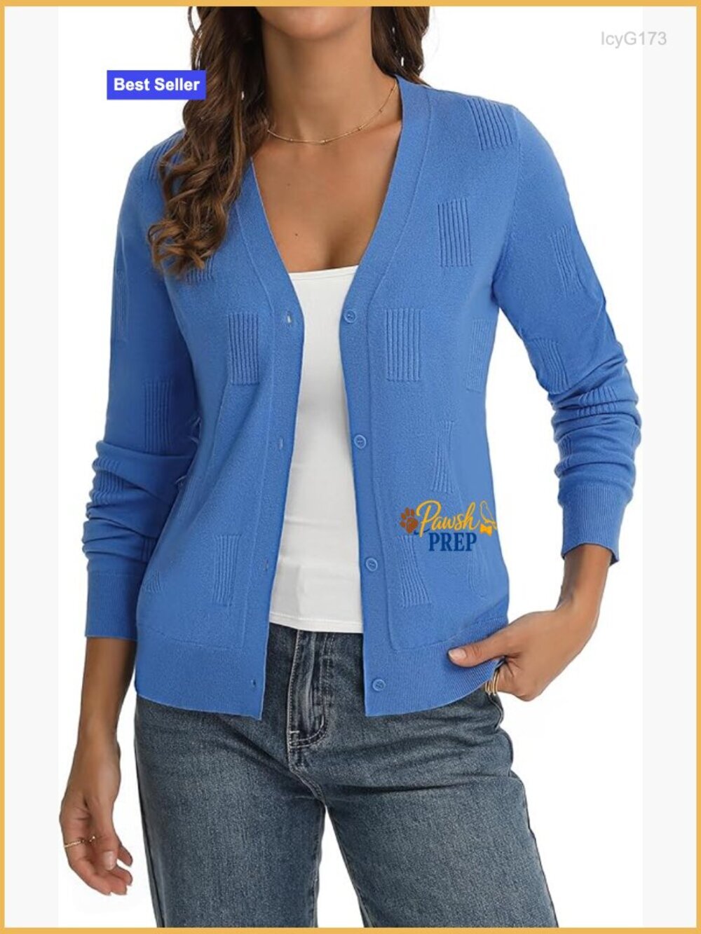 Lightweight Ribbed Knit Cardigan V Neck Button Down Long Sleeve Solid Layering - Picture 1 of 7